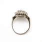 Vintage 18ct White Gold 2.20 Carat Diamond Cluster Ring - Friar House