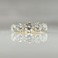 Vintage 18ct Yellow Gold 1.95 Carat Diamond Five Stone Ring - Friar House
