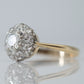 Vintage 18ct Yellow Gold Diamond Cluster Ring - Friar House