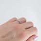 Vintage 1940's Platinum Full Set Eternity Ring Size M 1/2 - Friar House