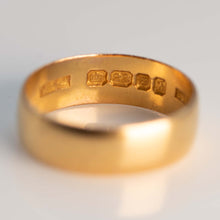 Vintage 22ct Yellow Gold Wedding Band Hallmarked 1963 - Friar House