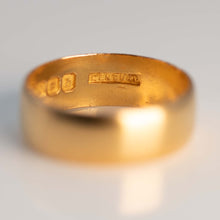Vintage 22ct Yellow Gold Wedding Band Hallmarked 1963 - Friar House