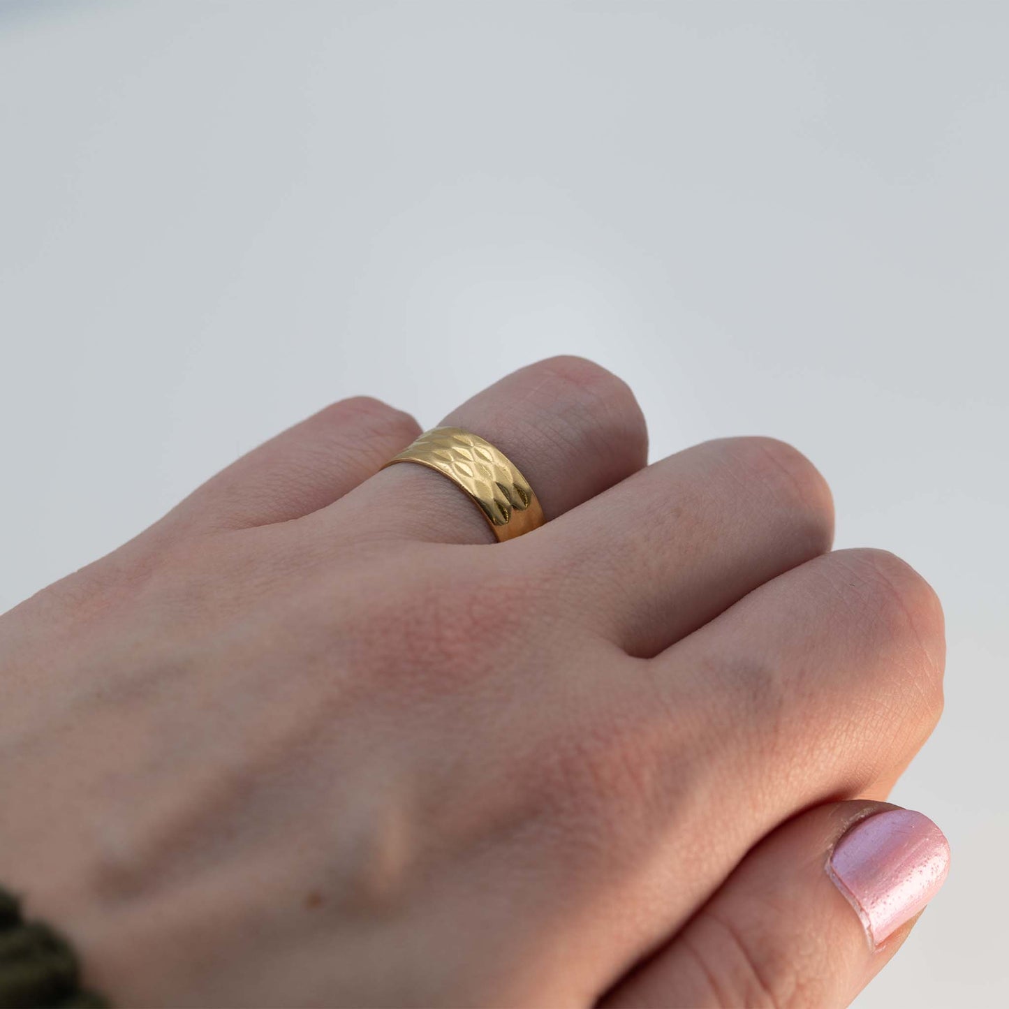 Vintage 22ct Yellow Gold Wedding Band Hallmarked 1966 - Friar House