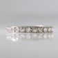 Vintage Platinum 1.75 Carat Diamond Eternity Ring Size M 1/2 - Friar House
