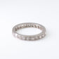 Vintage Platinum 1.75 Carat Diamond Eternity Ring Size M1/2 - Friar House