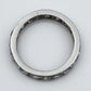Vintage Platinum 2 carat Diamond Full Set Eternity Ring Size M 1/2 - Friar House