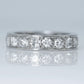 Vintage Platinum 2.80 Carat Diamond Full Eternity Ring Size Q - Friar House