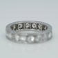 Vintage Platinum 2.80 Carat Diamond Full Eternity Ring Size Q - Friar House