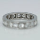 Vintage Platinum 2.80 Carat Diamond Full Eternity Ring Size Q - Friar House