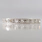 Vintage Platinum Diamond Eternity Ring Size M - Friar House