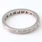 Vintage Platinum Diamond Eternity Ring Size M - Friar House