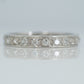 Vintage Platinum Diamond Eternity Ring Size N 1/2 - Friar House