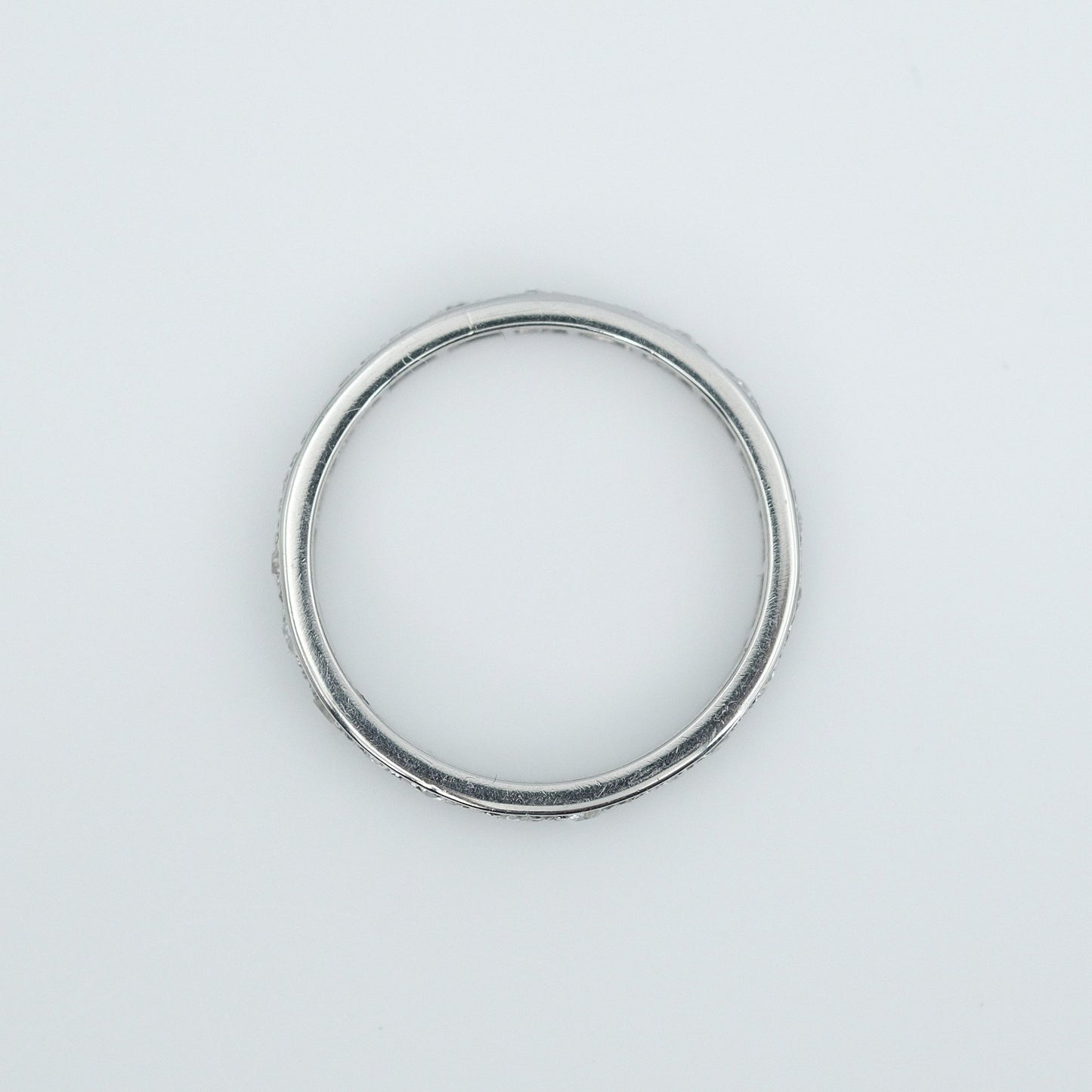 Vintage Platinum Diamond Eternity Ring Size N1/2 - Friar House