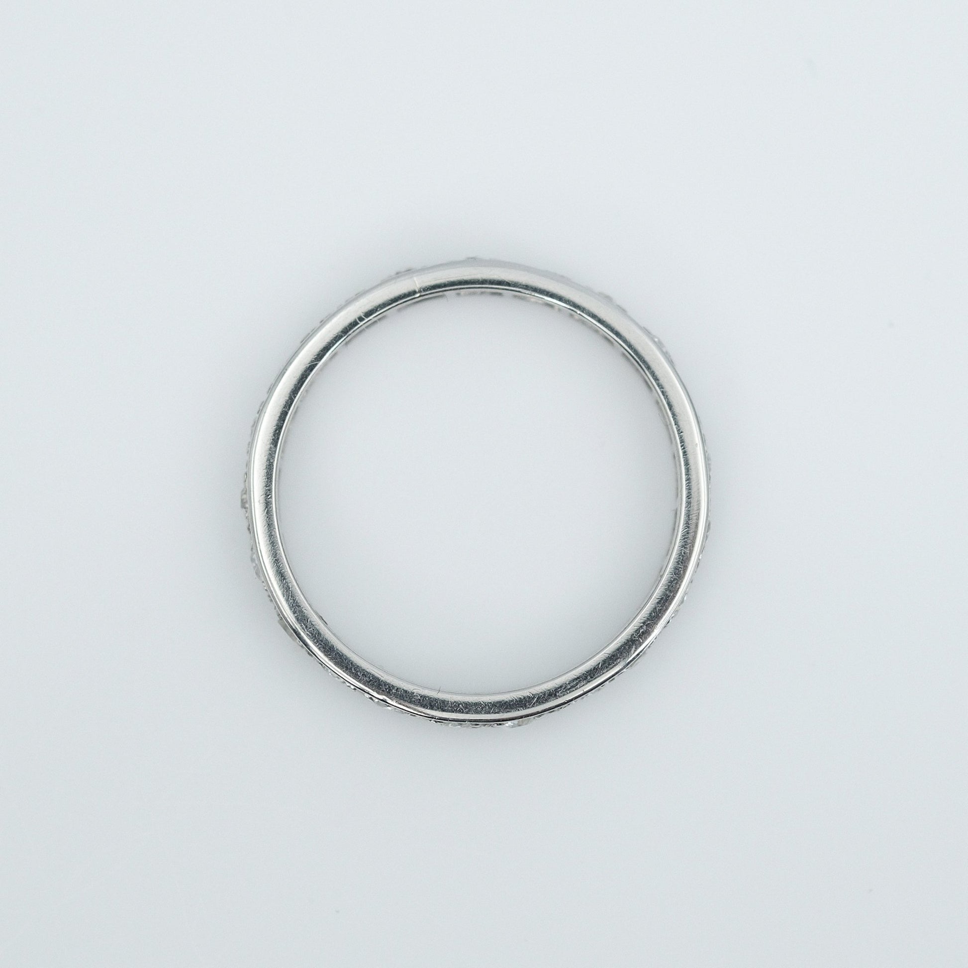 Vintage Platinum Diamond Eternity Ring Size N1/2 - Friar House