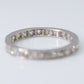 Vintage Platinum Diamond Full Set Eternity Ring Size L 1/2 - Friar House