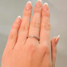 Vintage Platinum Full Set Diamond Eternity Ring Size Q - Friar House