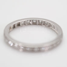 Vintage Platinum Full Set Diamond Eternity Ring Size Q - Friar House