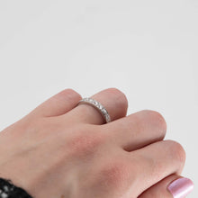 Vintage Platinum Full Set Eternity Ring Size Q - Friar House