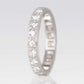 Vintage Platinum Full Set Eternity Ring Size Q - Friar House
