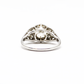 Art Deco Platinum 1 carat Diamond Solitaire Ring