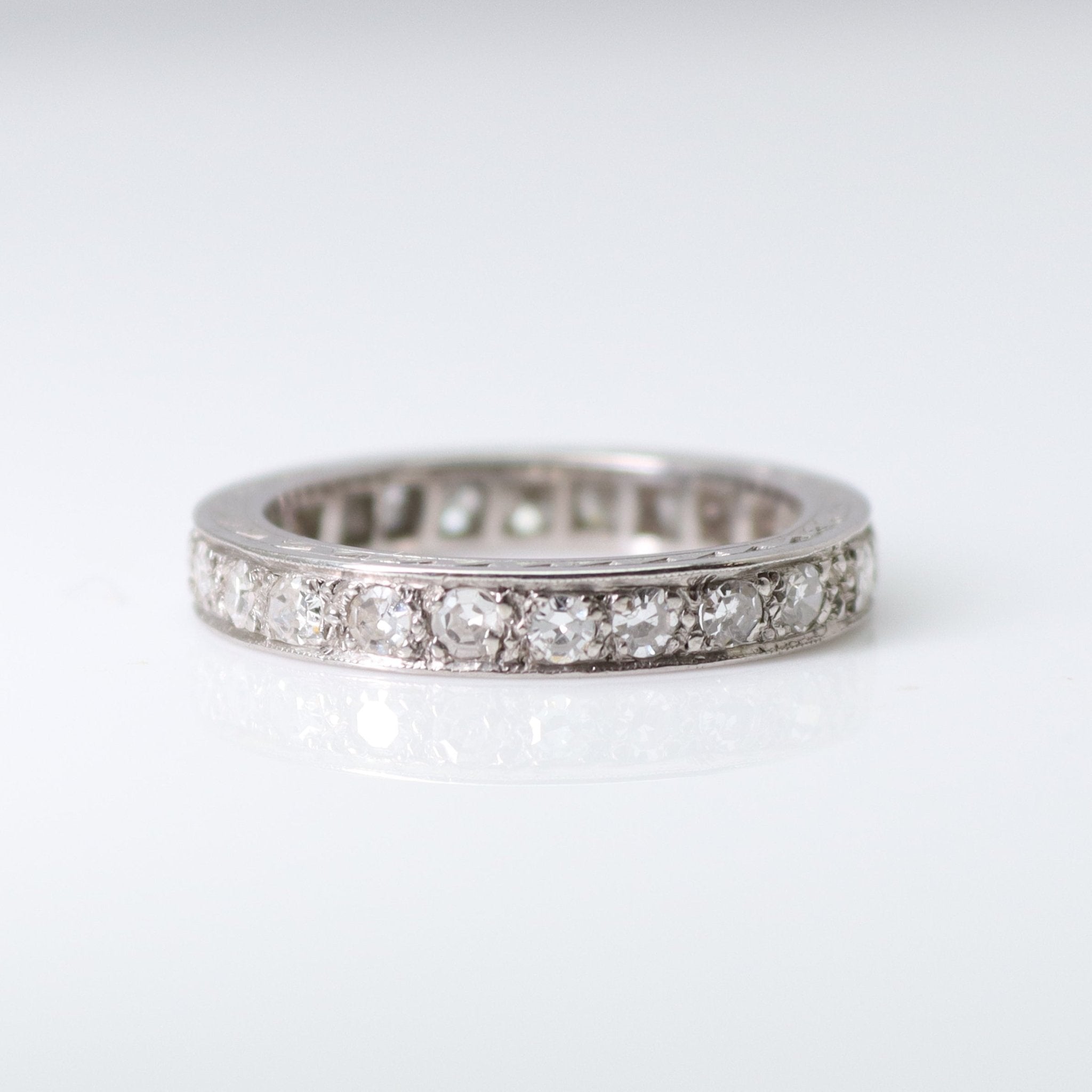 Antique Diamond Eternity Ring UK | Antique Eternity Band | Friar House ...