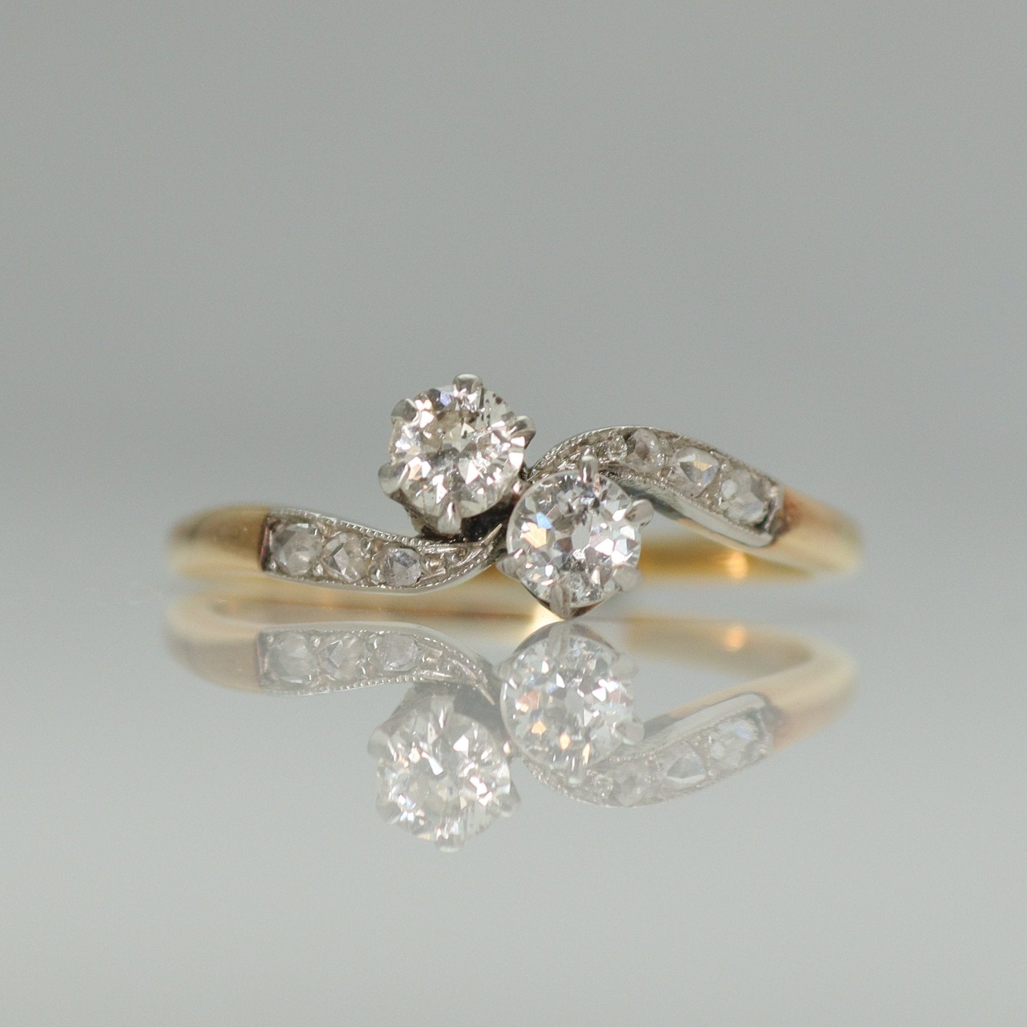 Shop Antique Two Stone Ring | Friar House