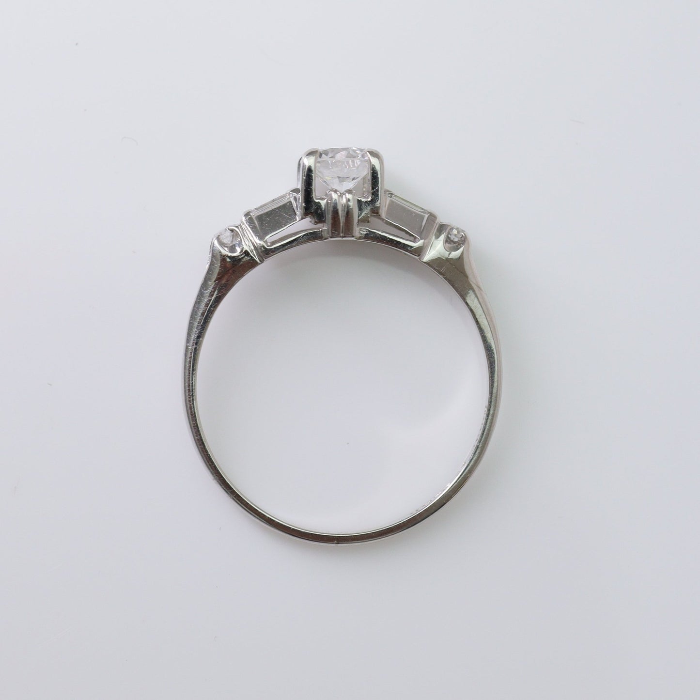 Art Deco Diamond Solitaire Ring - Friar House