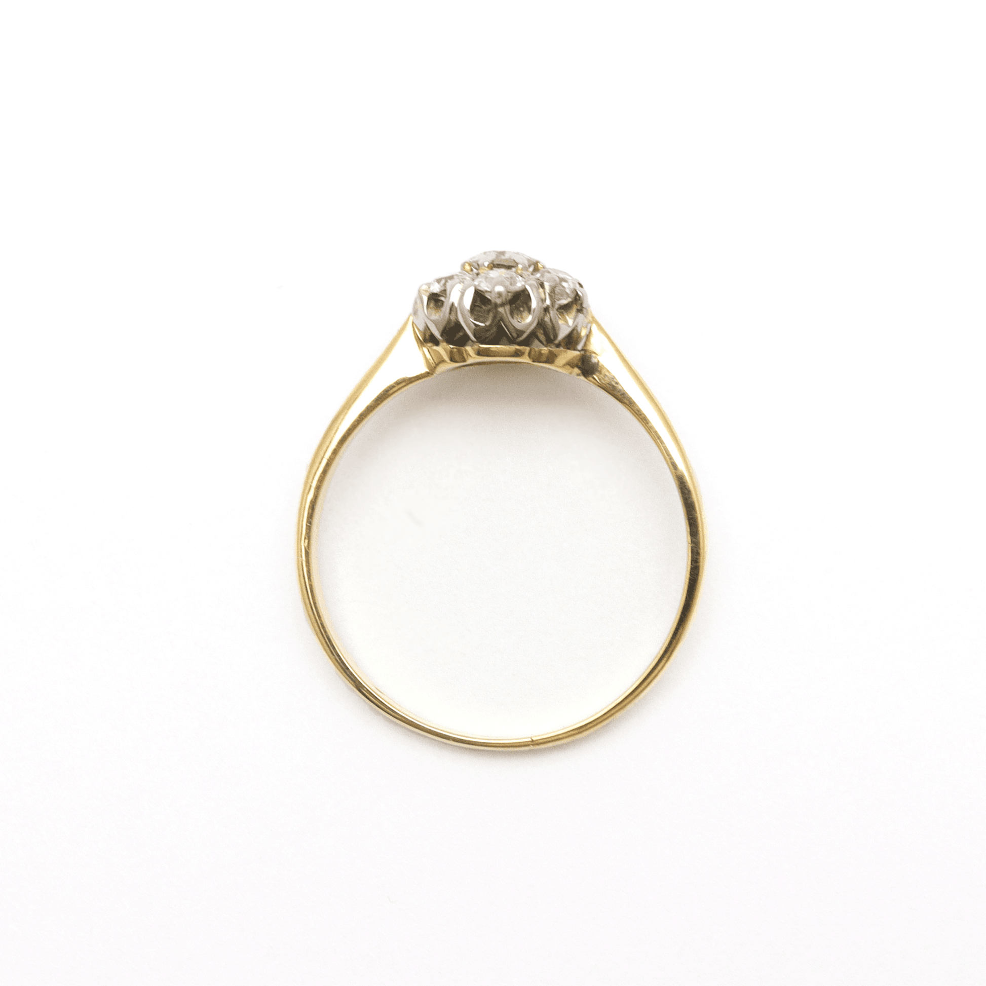 Diamond Daisy Cluster Ring - Friar House