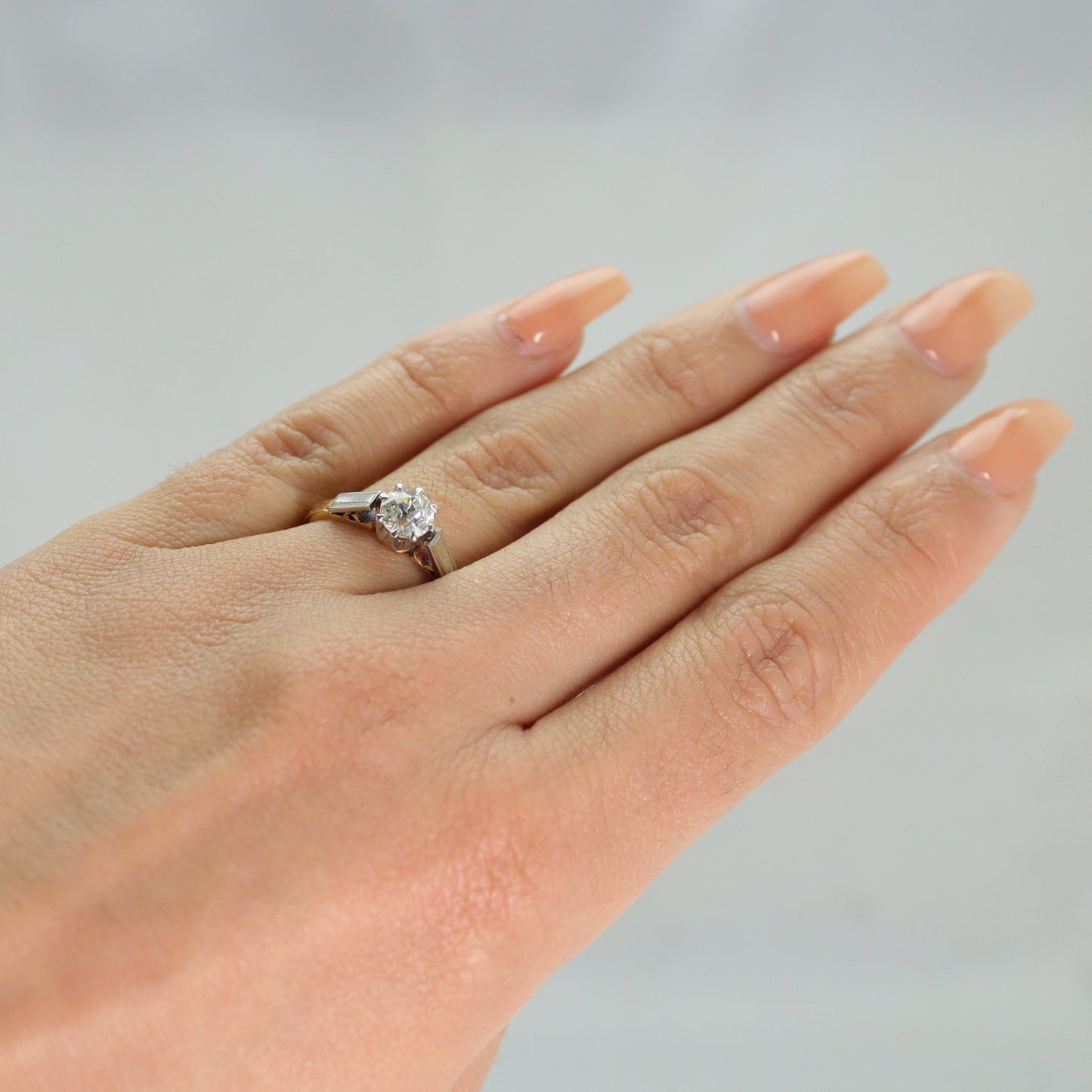 Diamond Solitaire Ring - Friar House