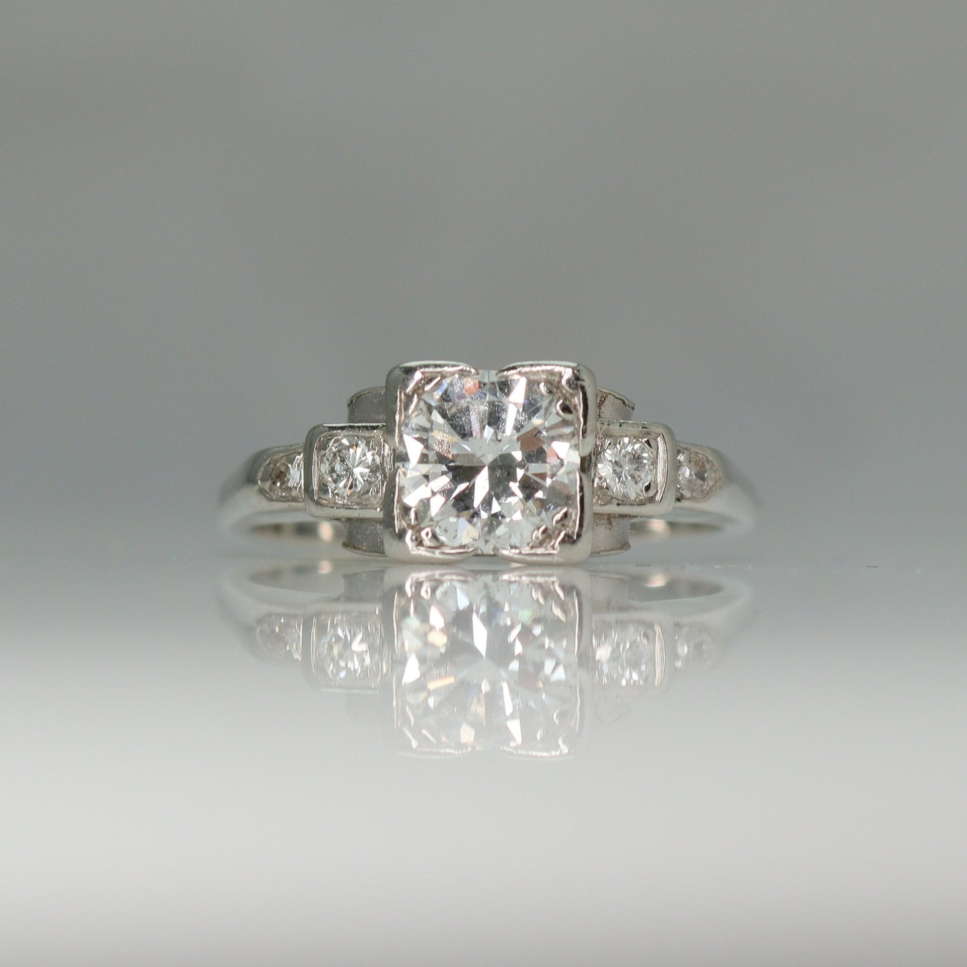 Platinum Diamond Solitaire Ring 1.15 Carats - Friar House