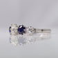Sapphire and Diamond Five Stone Ring - Friar House
