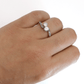 Two Stone Diamond Cross Over Ring - Friar House