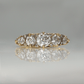 Victorian 18 Carat Yellow Gold Diamond Five Stone Ring - Friar House