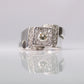 Vintage Abstract Diamond Cluster Ring. - Friar House
