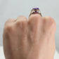 Vintage Amethyst and Diamond Ring - Friar House