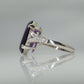 Vintage Amethyst and Diamond Ring - Friar House